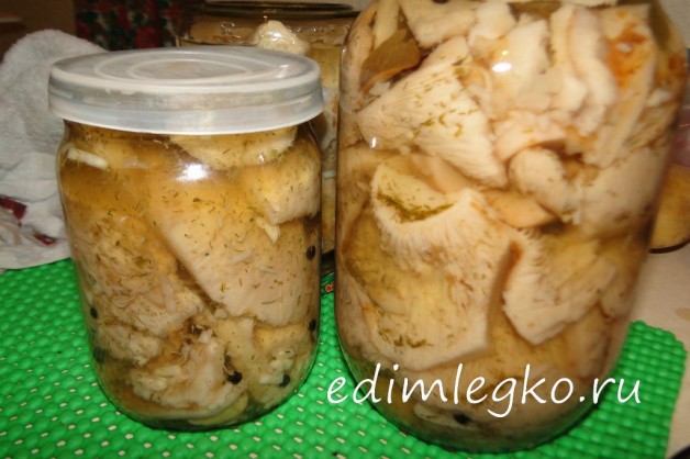 Маринованные грузди