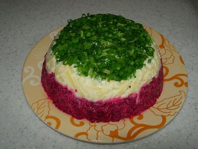 Салат из свеклы