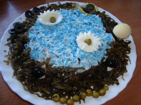Салат "Дикое озеро"