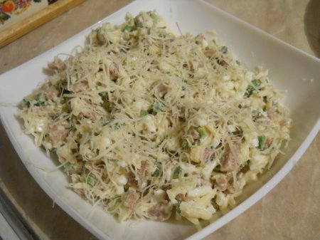 Салат из кальмаров «Кальмары веселья»