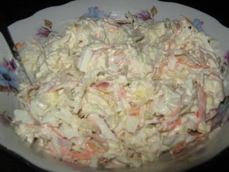 Салат из дайкона