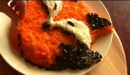Салат "Лисья шубка"