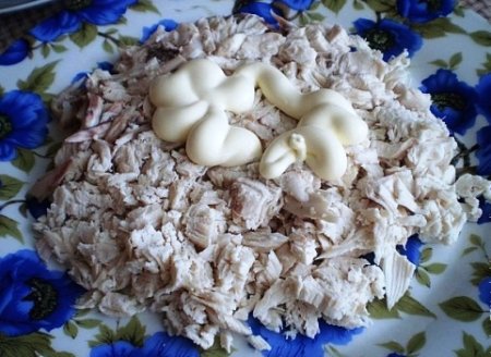 Салат Инь Янь.