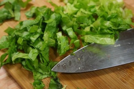 Салат с морской капустой 