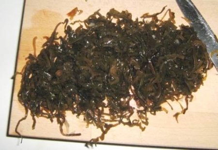 Салат с морской капустой 