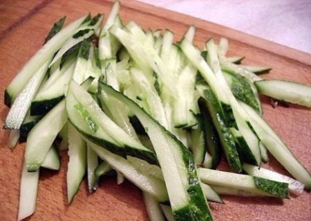 Салат из печени.
