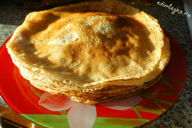 Вкусные блины рецепт